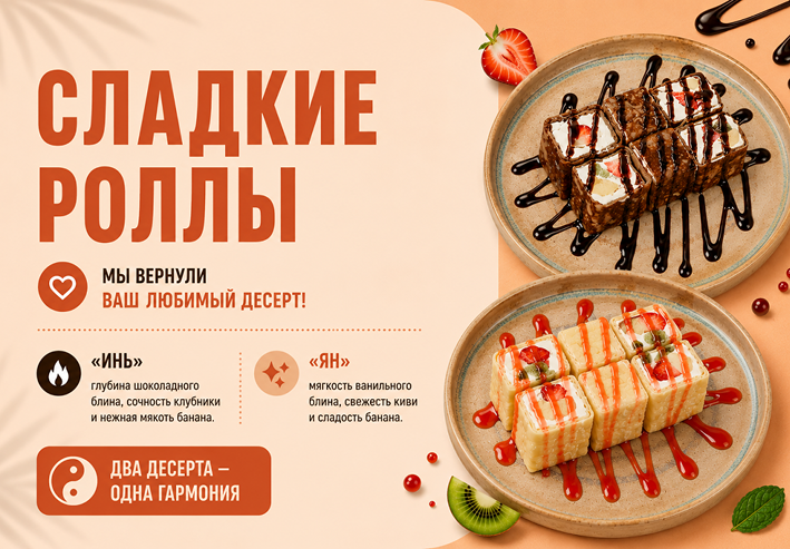 Вы так просили — мы вернули ваш любимый десерт! 